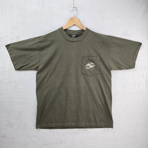 Vintage Harley Davidson Shirt Large Venture Eagle Single Stitch USA Made - Picture 2 of 14